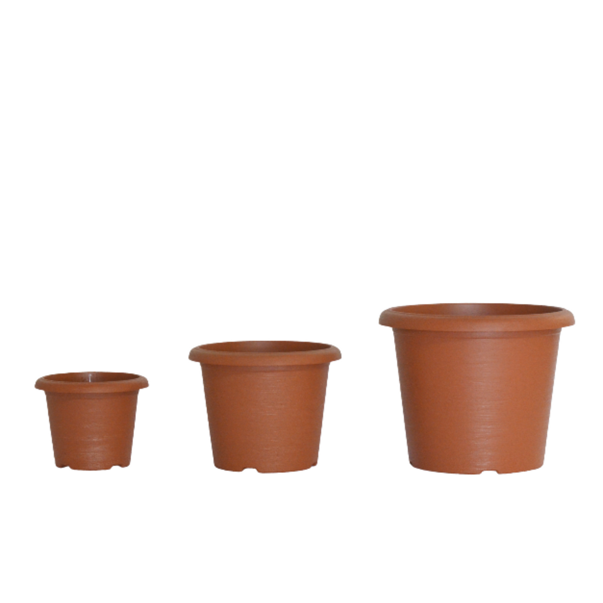Vaso Cilindro Terrae 20 Cm Grigio Fumo: Design Semplice E Moderno Per Interni Ed Esterni. - 3