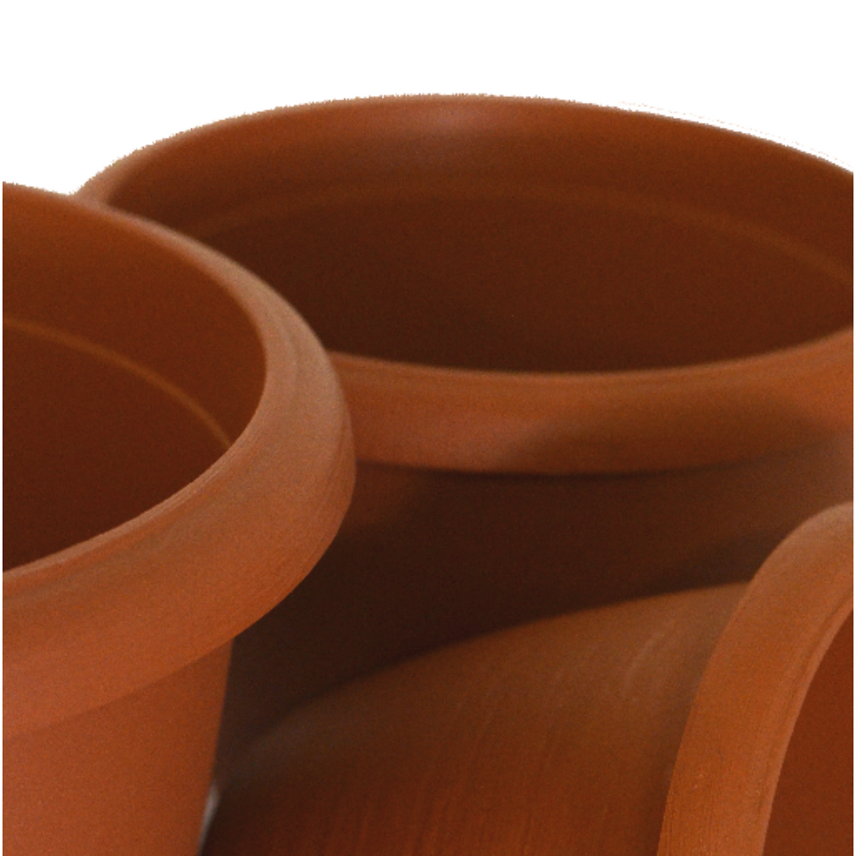 Vaso Rotondo 40x31h cm per Fiori Piante Sottovaso, Plastica Color Terracotta, Resistente agli UV - Made in Italy Vaso Rotondo 40x31h cm per Fiori Piante Sottovaso, Plastica Color Terracotta, Resistente agli UV - Made in Italy